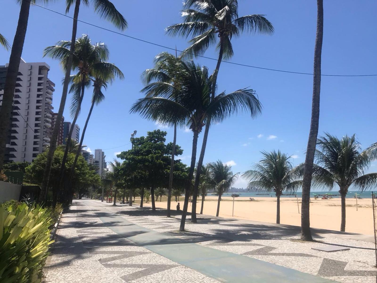 Apto 3 Quartos Pe Na Areia Prox De Récife Extérieur photo